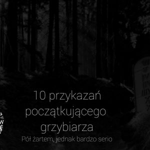 10 przykazań grzybiarza